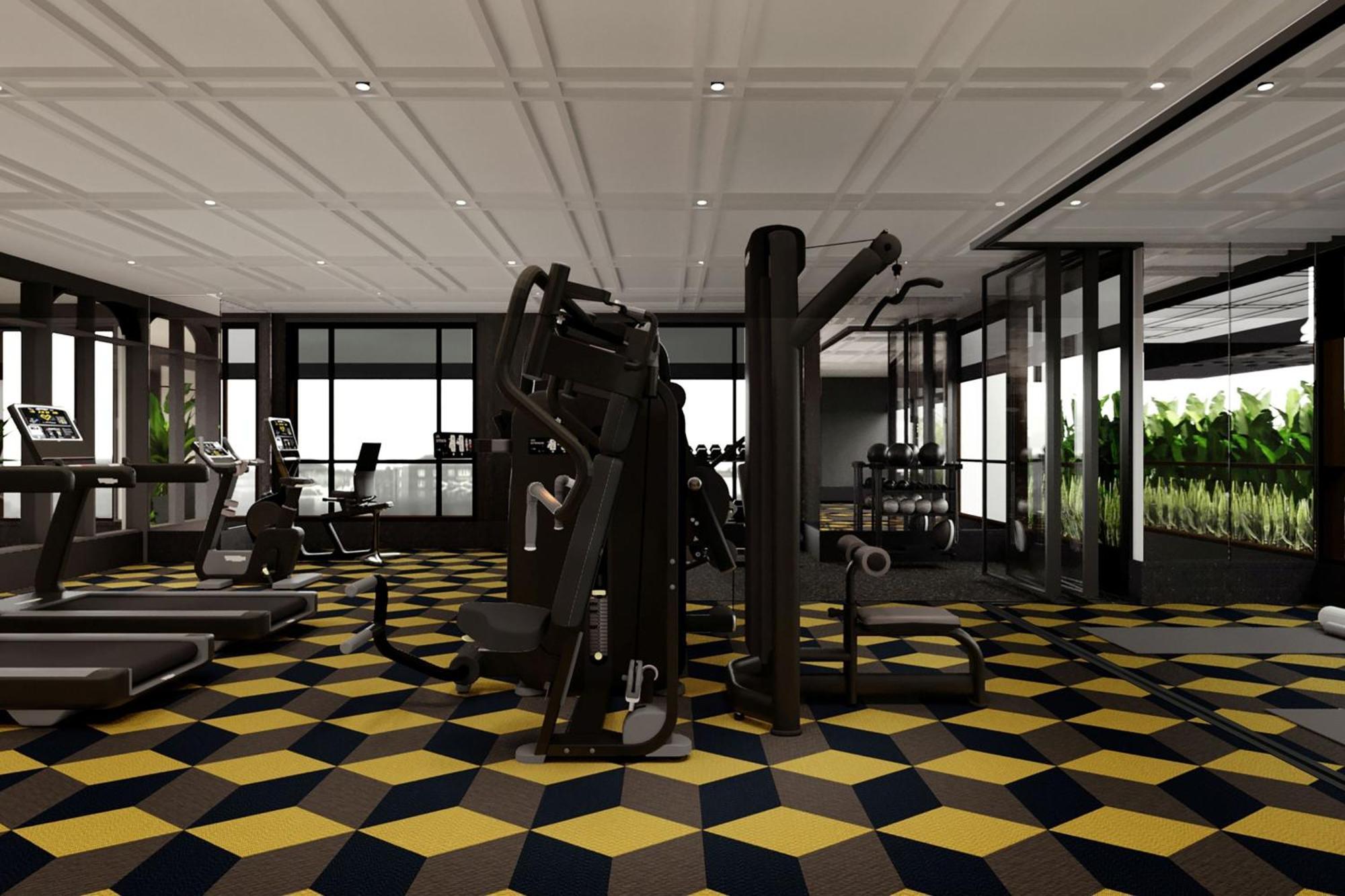 Hotel The Millen Penang, Autograph Collection George Town Exterior foto The gym at the 1018