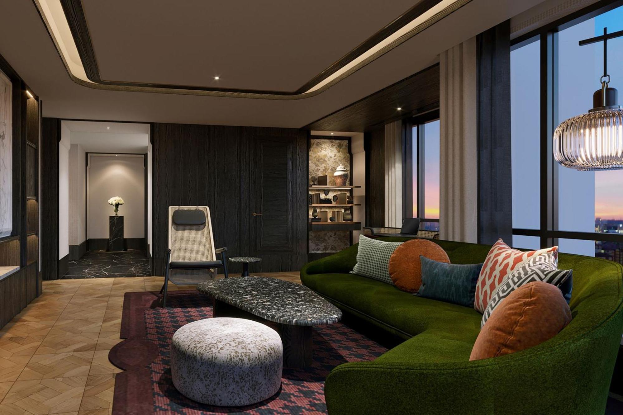 Hotel The Millen Penang, Autograph Collection George Town Exterior foto The living room of a 3-bedroom unit
