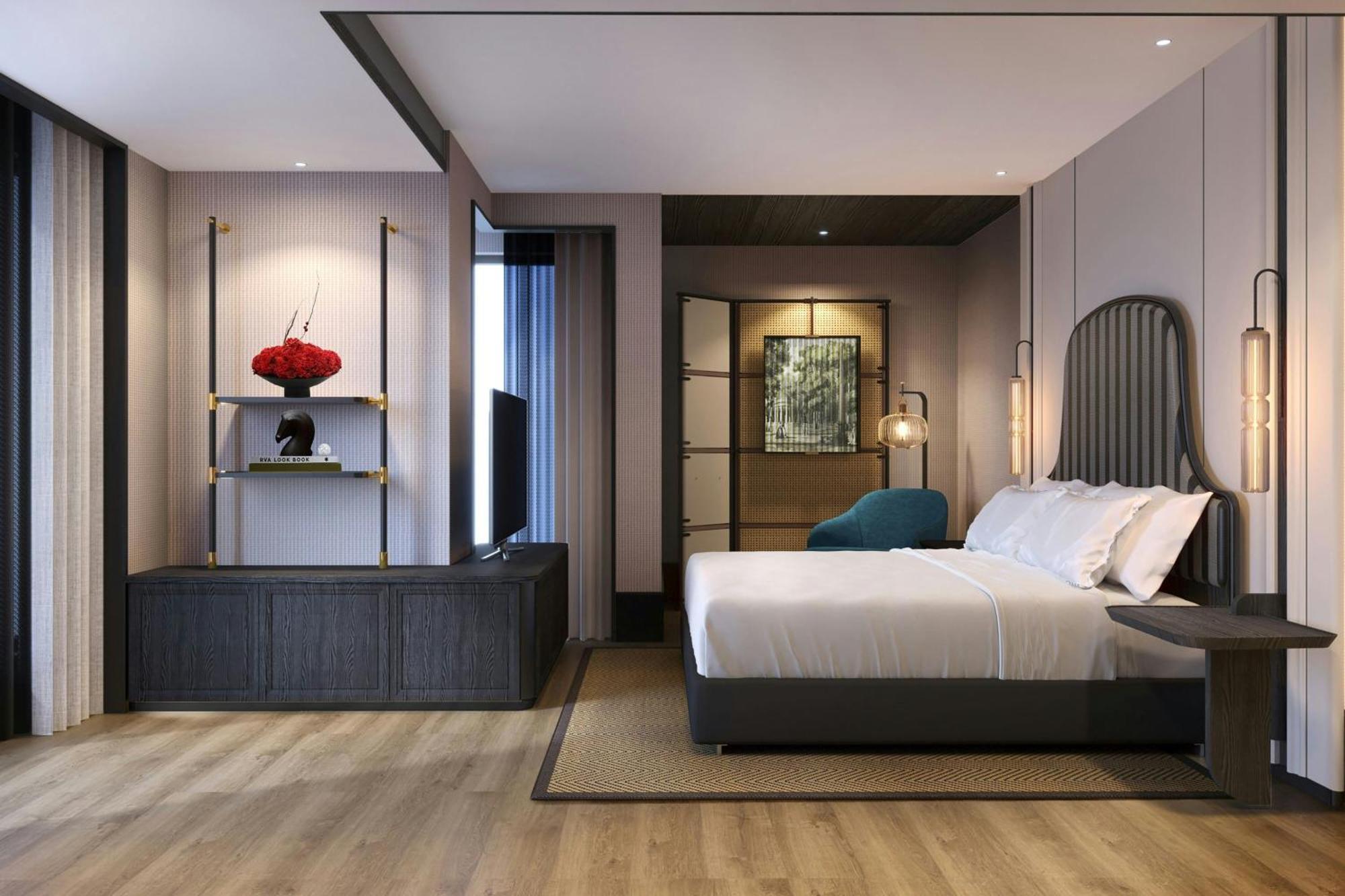 Hotel The Millen Penang, Autograph Collection George Town Exterior foto A bedroom at the hotel